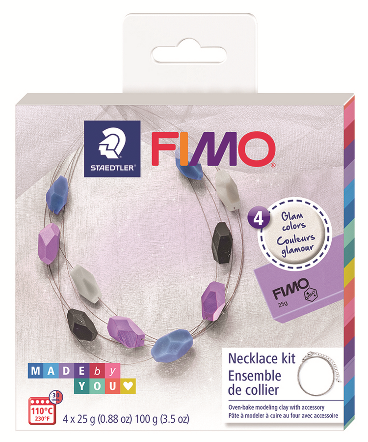Kit Pâte à Modeler Fimo Collier DIY