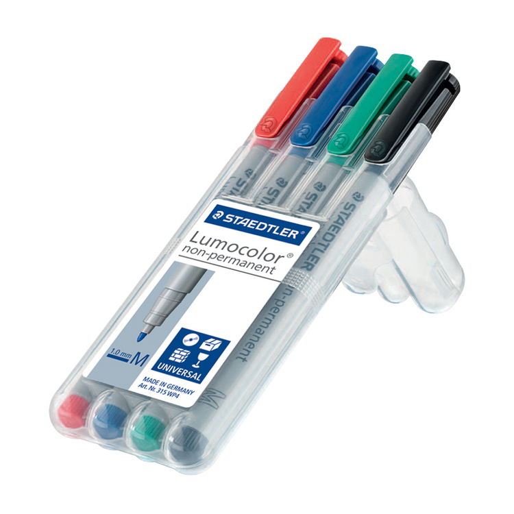 315-WP4 STAEDTLER-Mars MARQUEUR LUMO.MOY.LAV. ÉDITION LIMITÉE SUR CARTE