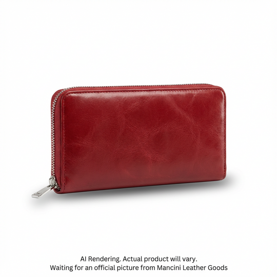 MANCINI Portefeuille ''Clutch'' (8700372-RED)