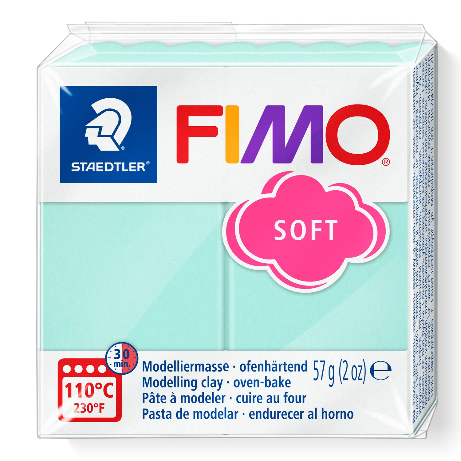 Pâte Fimo Soft Menthe 57g (2 oz)