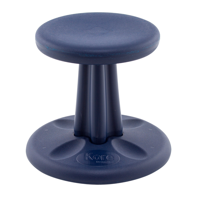 Kore Tabouret oscillant 30 cm, Bleu foncé