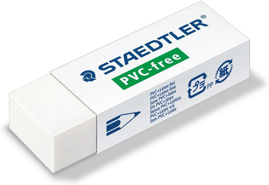 STAEDTLER (remplace 526-B20-02) -Mars Limitée RASOPLAST Gomme Blanche (525-B20)