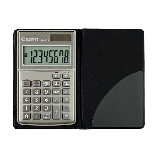 Canon LS-63TG 1076B002 Argent Affichage 8 chiffres