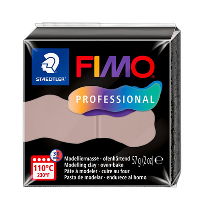 Pâte à modeler Fimo Professional Taupe 57g (2 oz)