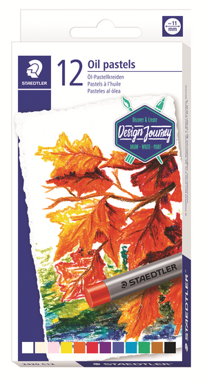 2420-C12-07 STAEDTLER-Mars Limited Pastels à l'huile assortis, 12 pièces