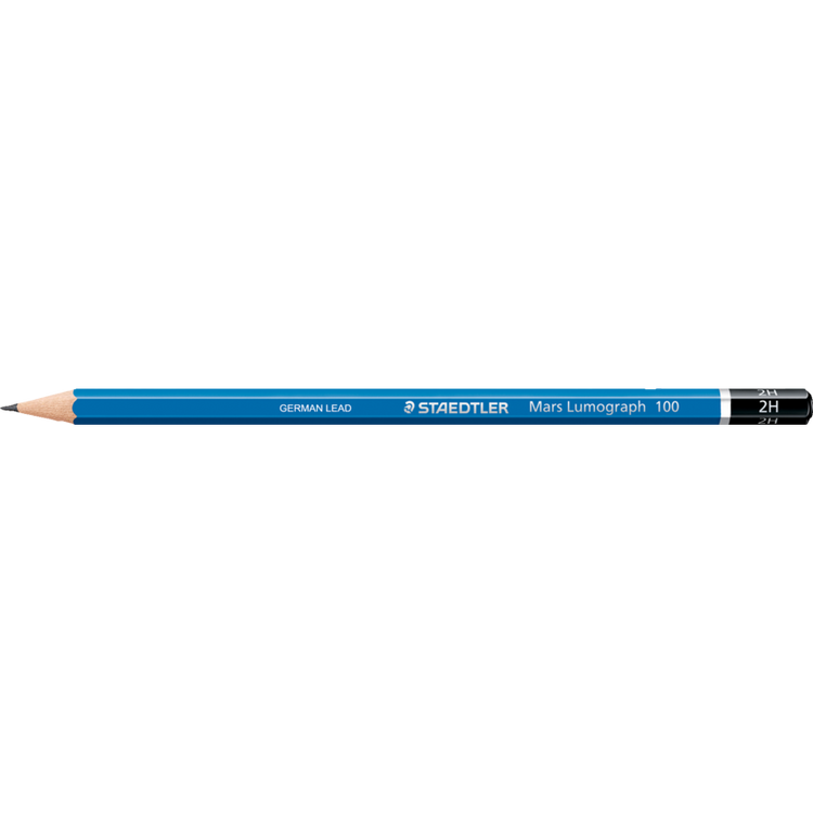 Crayon Mars Lumograph 2H 100% PEFC