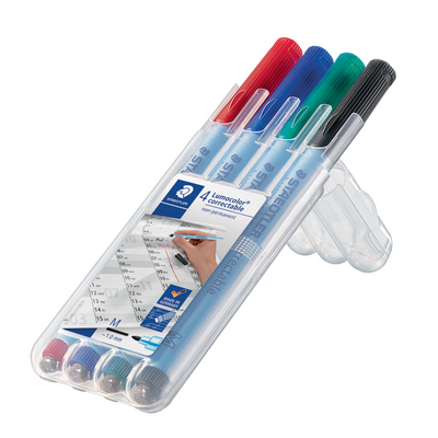 305M-WP4-102 STAEDTLER-Mars Limited Marqueur pour tableau blanc, pointe moyenne