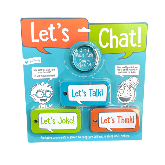FDMT Let's Chat! Cartes de conversation portables - Version anglaise (4293000)