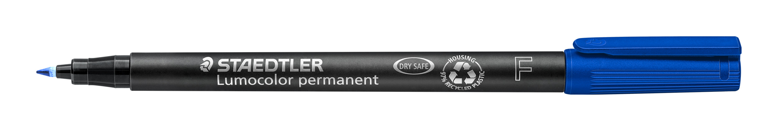 318-3 STAEDTLER-Mars Limited Marqueur LUMO.FIN Bleu Permanent