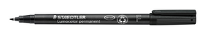 318-9 STAEDTLER-Mars Marqueur Édition Limitée Lumocolor fin permanent noir