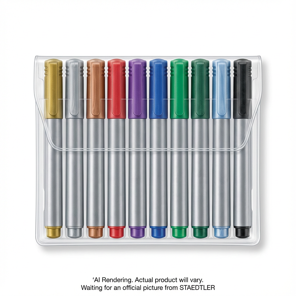 Stylo marqueur métallique 10 pièces 1-2 mm