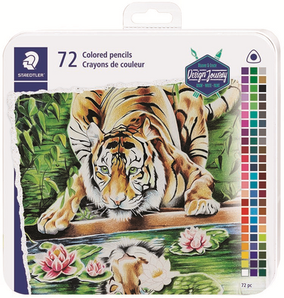 Crayon de couleur triangulaire, mine 3 mm, 72 pièces; FSC 100%