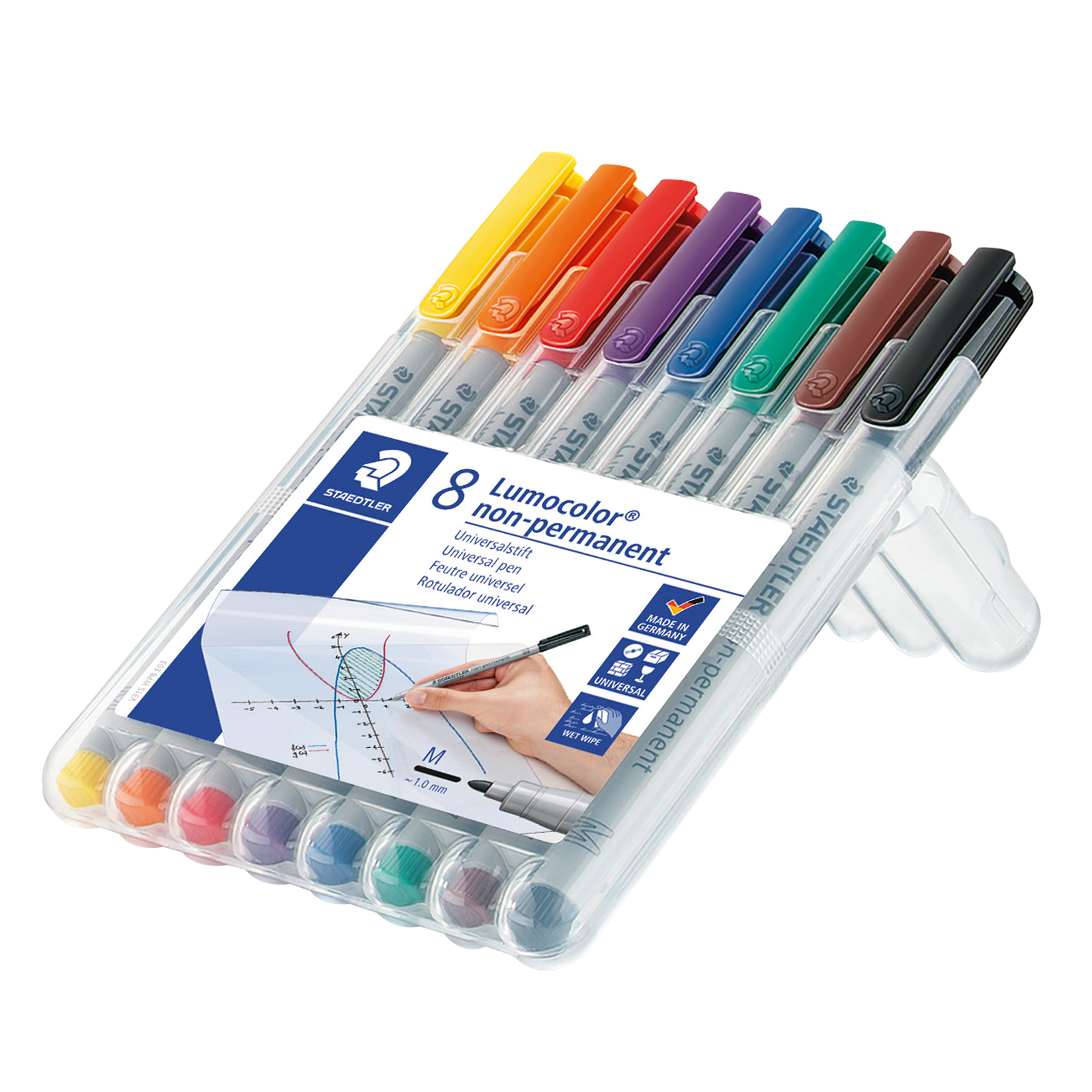 315-WP8 STAEDTLER-Mars Marqueur Édition Limitée LUMO.MED.WASH. Carte