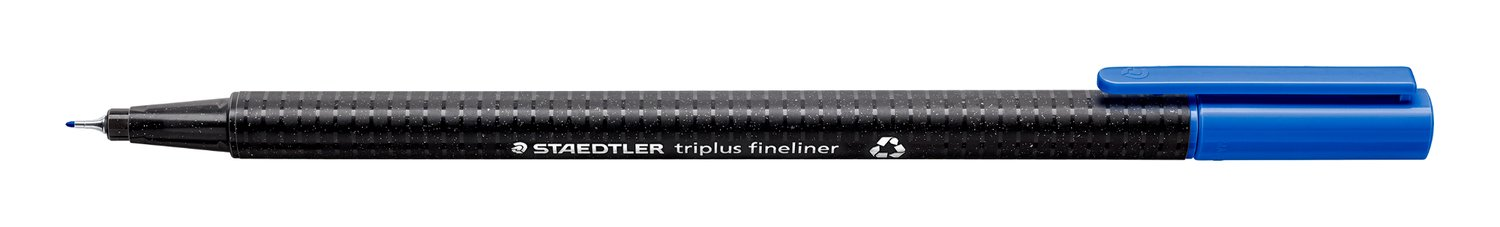 Stylo feutre fin triplus 0,3 mm cyan