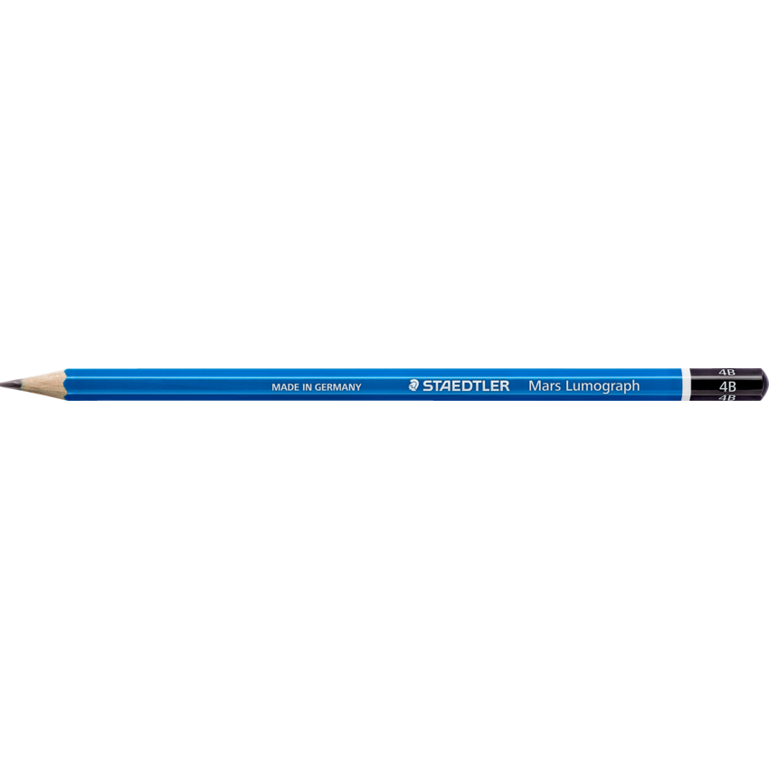 Crayon Mars Lumograph 4B 100% PEFC - Remplacement pour 100-4B-11