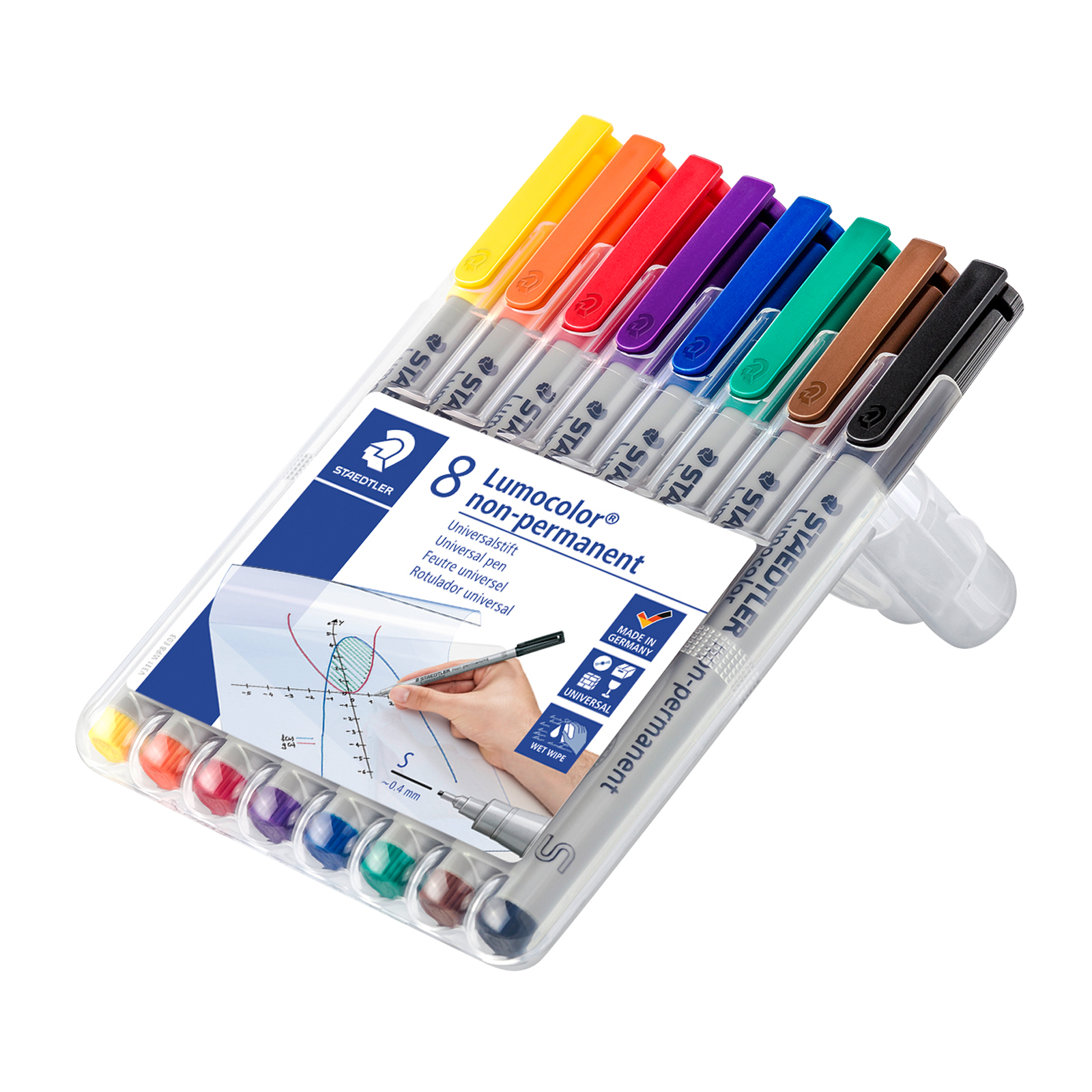 311-WP8 STAEDTLER-Mars Marqueur Édition Limitée LUMO. Extra-Fin Lavable.