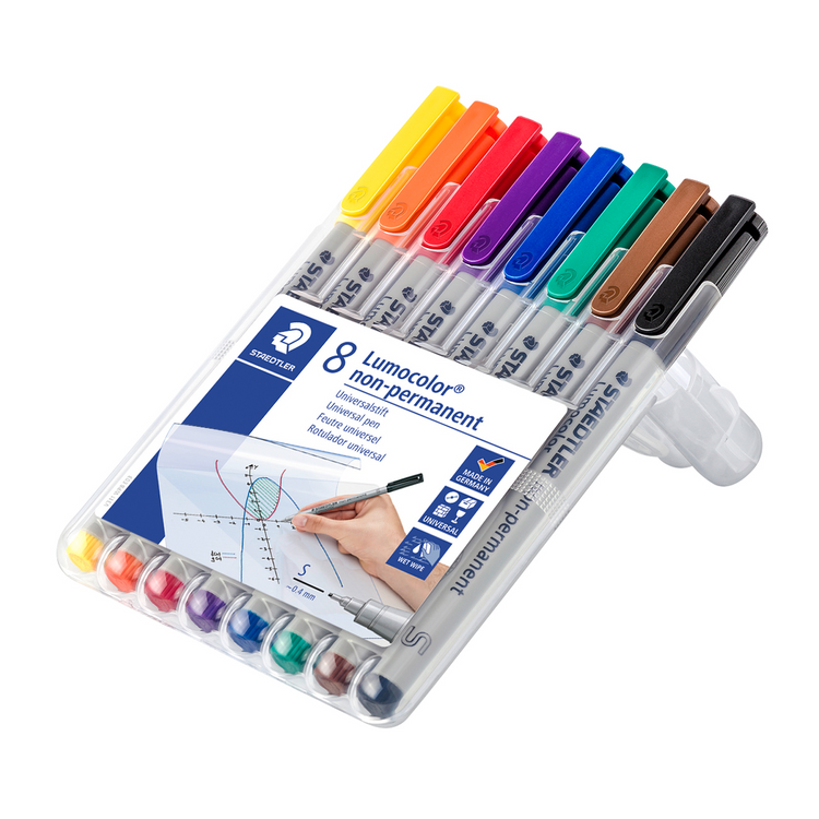 311-WP8 STAEDTLER-Mars Marqueur Édition Limitée LUMO. Extra-Fin Lavable.