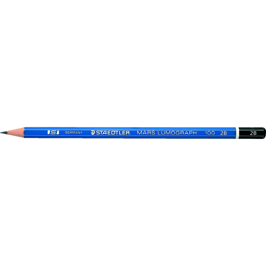 Crayon Mars Lumograph 2B 100% PEFC - Remplacement pour 100-2B-11