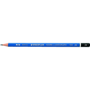 Crayon Mars Lumograph 2B 100% PEFC - Remplacement pour 100-2B-11
