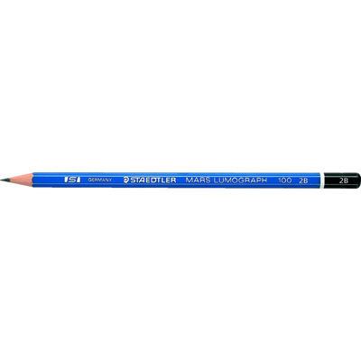 Crayon Mars Lumograph 2B 100% PEFC - Remplacement pour 100-2B-11