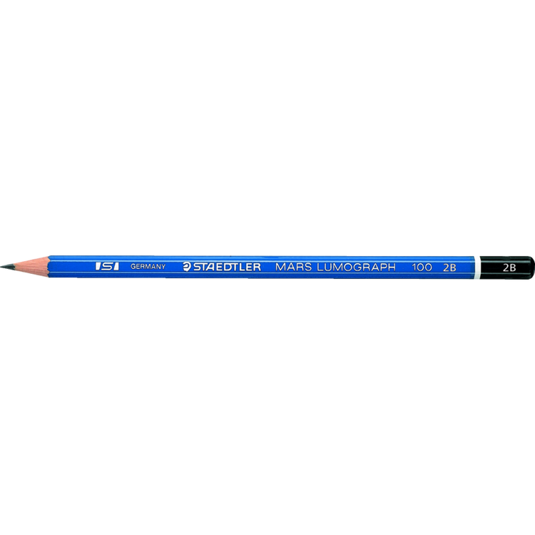 Crayon Mars Lumograph 2B 100% PEFC - Remplacement pour 100-2B-11