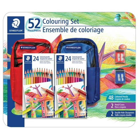 Ensemble de coloriage, 52 pièces