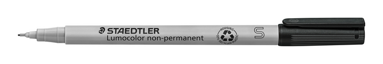 311-9 STAEDTLER-Mars Limité Marqueur Lumocolor Super Fin W.BASE Noir