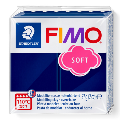 Pâte à modeler Fimo Soft Bleu Windsor 57g (2 oz)
