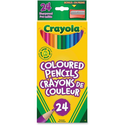 24 Crayons de Couleur