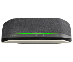 Poly Sync 10 USB-A USB-C Speakerphone haut-parleur PC Argent - Image 1