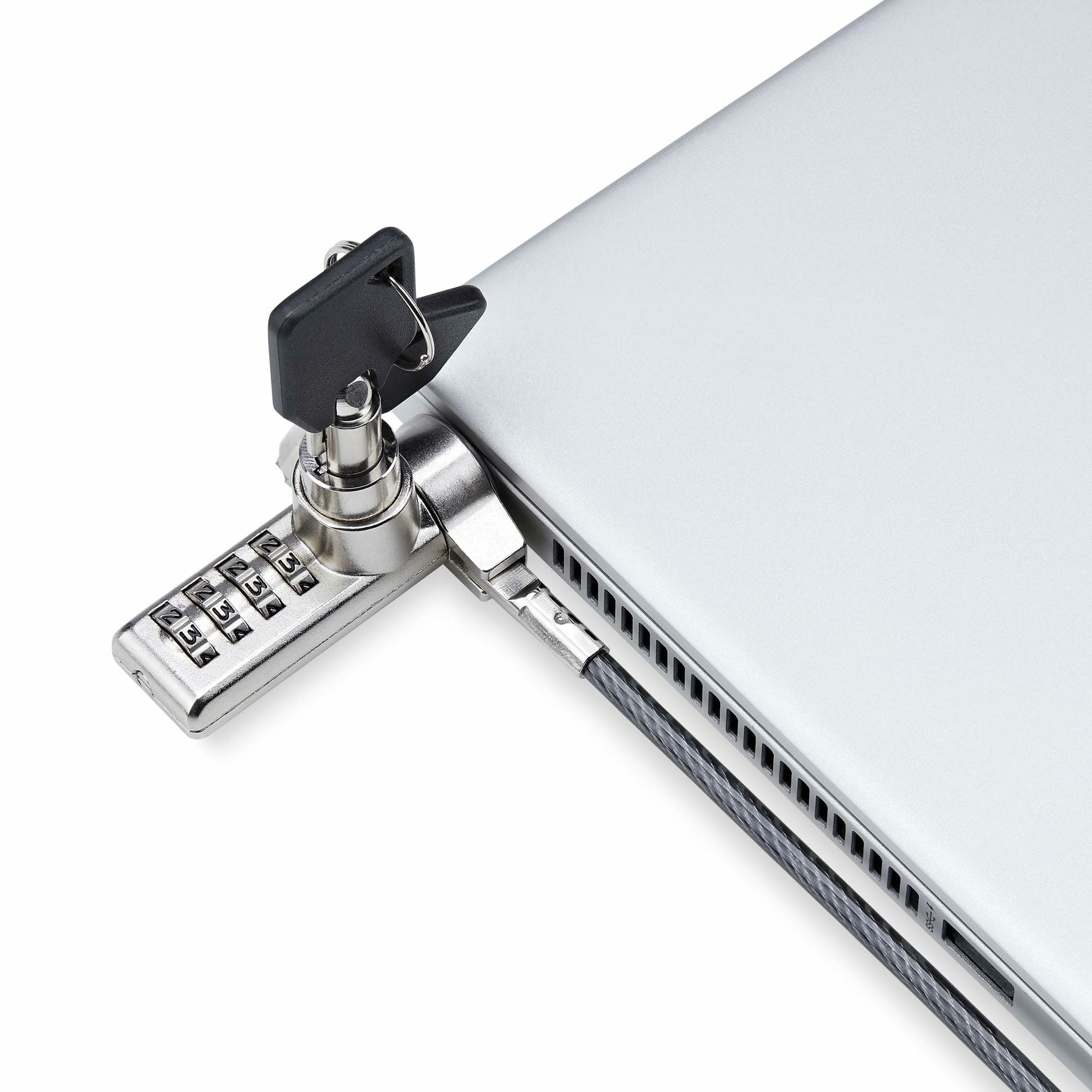 StarTech.com DUALKA10-LAPTOP-LOCK câble antivol Noir, Acier - Image 6