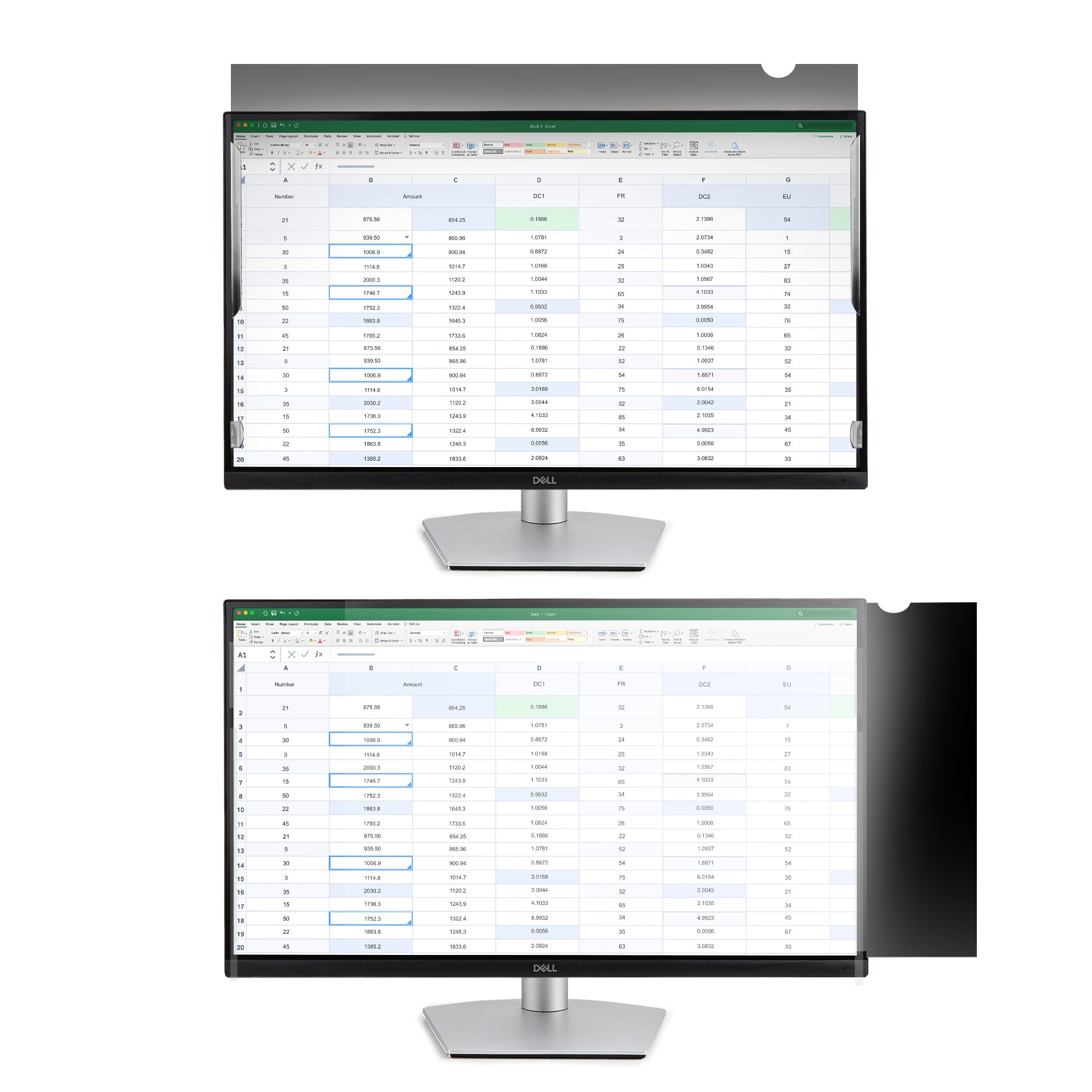 StarTech.com PRIVACY-SCREEN-238M filtre anti-reflets pour écran et filtre de confidentialité 60,5 cm (23.8") Moniteur Filtre de confidentialité sans bords pour ordinateur - Image 4