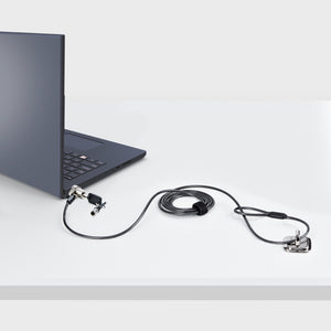 StarTech.com NBLWK-LAPTOP-LOCK câble antivol Noir, Argent 2 m - Image 8