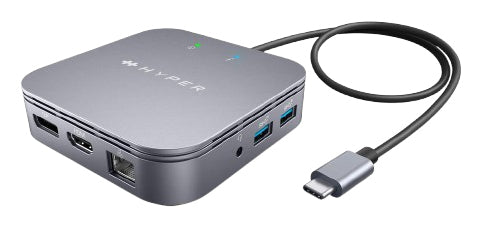 Targus HDTB3TD station d'accueil pour ordinateur portable/réplicateur de ports Filaire Thunderbolt 3 Gris