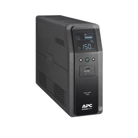 APC Onduleur Back-UPS Pro, 1500 VA / 900 W, 10 prises CA (BR1500MS2)