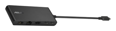 ASUS Dual 4K USB-C Dock DC201 Wired USB 3.2 Gen 2 (3.1 Gen 2) Type-C Black (90XB094N-BDS000) - Cartouches Certifiees