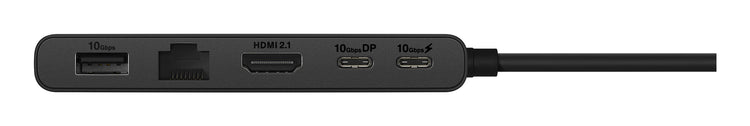 ASUS Dual 4K USB-C Dock DC201 Wired USB 3.2 Gen 2 (3.1 Gen 2) Type-C Black (90XB094N-BDS000) - Cartouches Certifiees