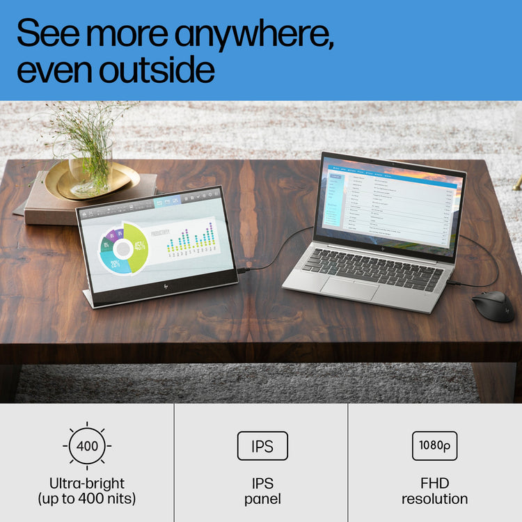 HP E-Series E14 G4 écran plat de PC 35,6 cm (14") 1920 x 1080 pixels Full HD LED Blanc - Image 24
