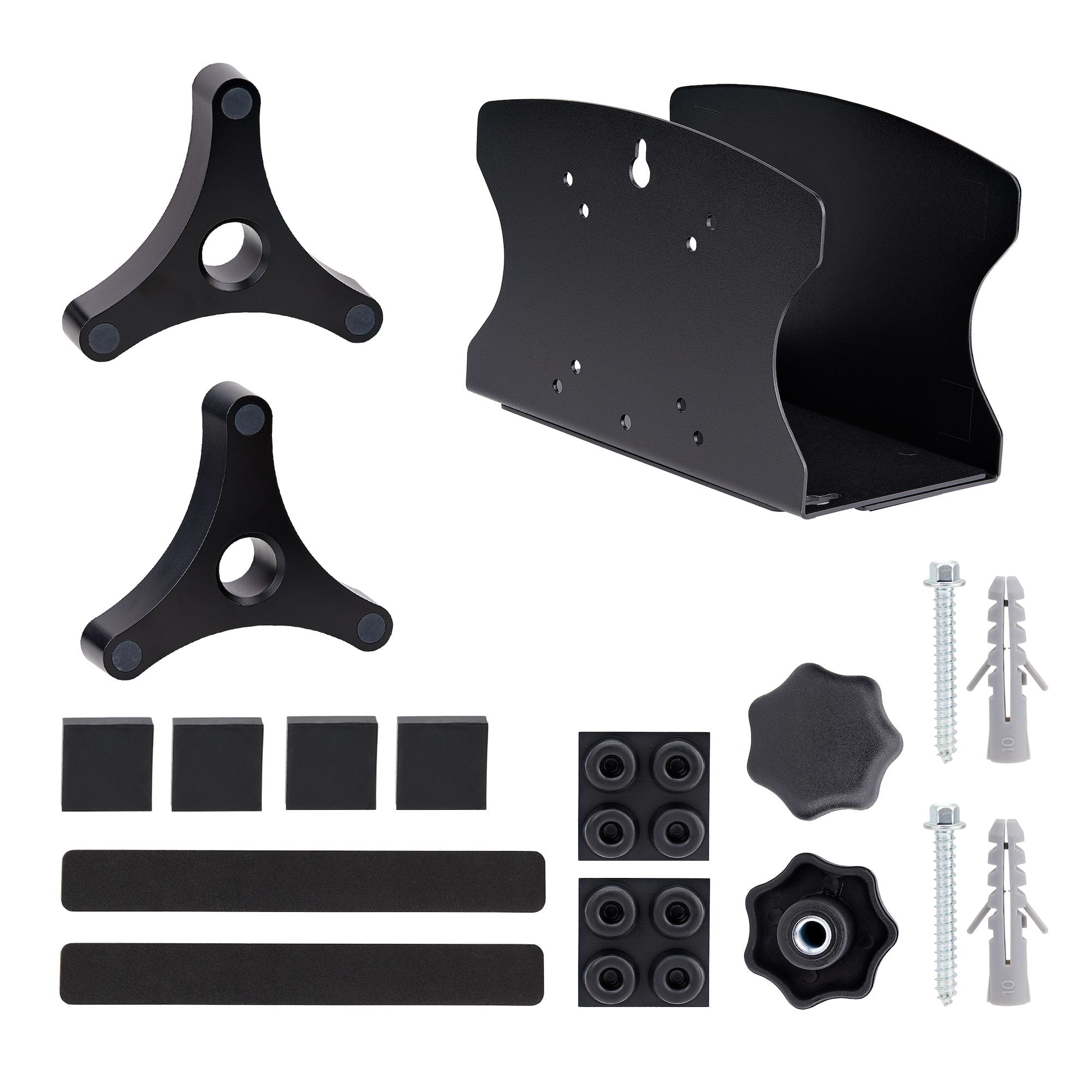 StarTech.com 2NS-CPU-WALL-MOUNT support pour unité centrale Support de CPU monté au mur Noir - Image 9