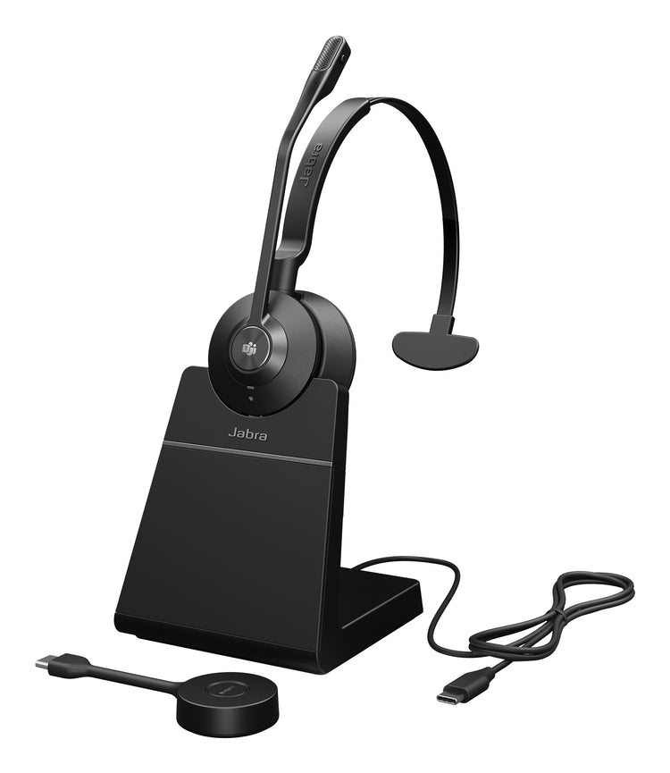 Jabra Engage 55 SE Casque Sans fil Arceau Bureau/Centre d'appels USB Type-C Noir - Image 1