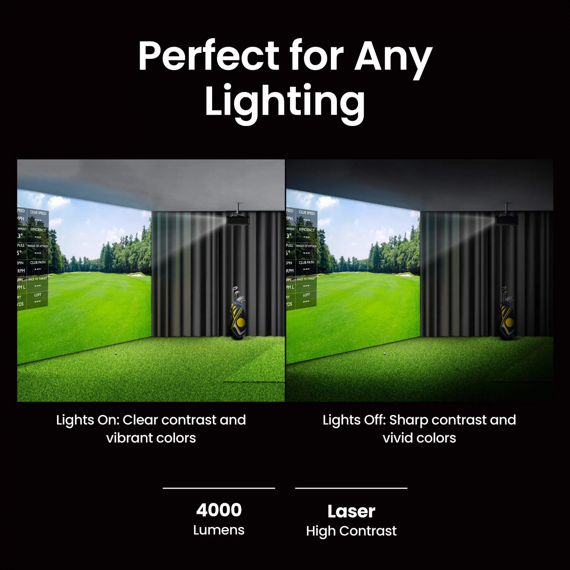 BENQ data projector Short throw projector 4000 ANSI lumens DLP 1080p (1920x1080) Black (AH500ST) - Cartouches Certifiees