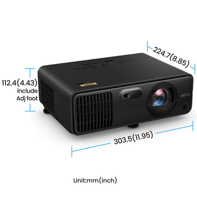 BENQ data projector Short throw projector 4000 ANSI lumens DLP 1080p (1920x1080) Black (AH700ST) - Cartouches Certifiees