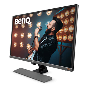 BENQ EW3270U computer monitor 80 cm (31.5") 3840 x 2160 pixels 4K Ultra HD LED Black, Grey, Metallic (9H.LGVLA.TSA) - Cartouches Certifiees
