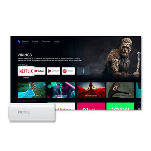 BENQ HDMI 4K Ultra HD Android White (QS02) - Cartouches Certifiees