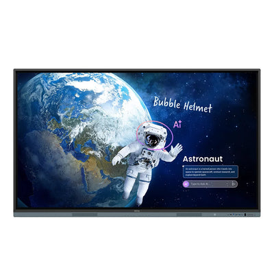 BENQ interactive whiteboard 190,5 cm (75") 3840 x 2160 pixels Touchscreen Black (RM7505) - Cartouches Certifiees
