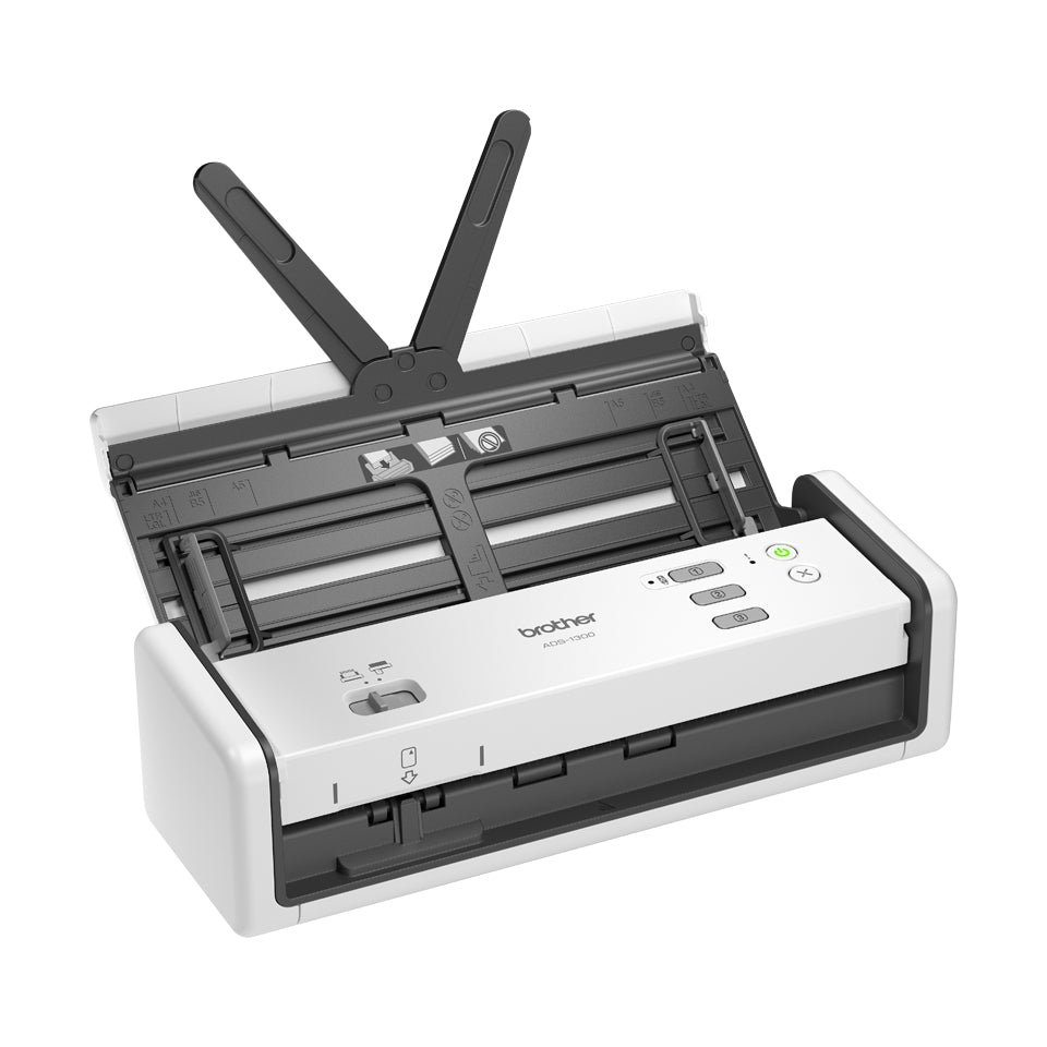 BROTHER ADS-1300 Compact Desktop Scanner (ADS1300) - Cartouches Certifiees