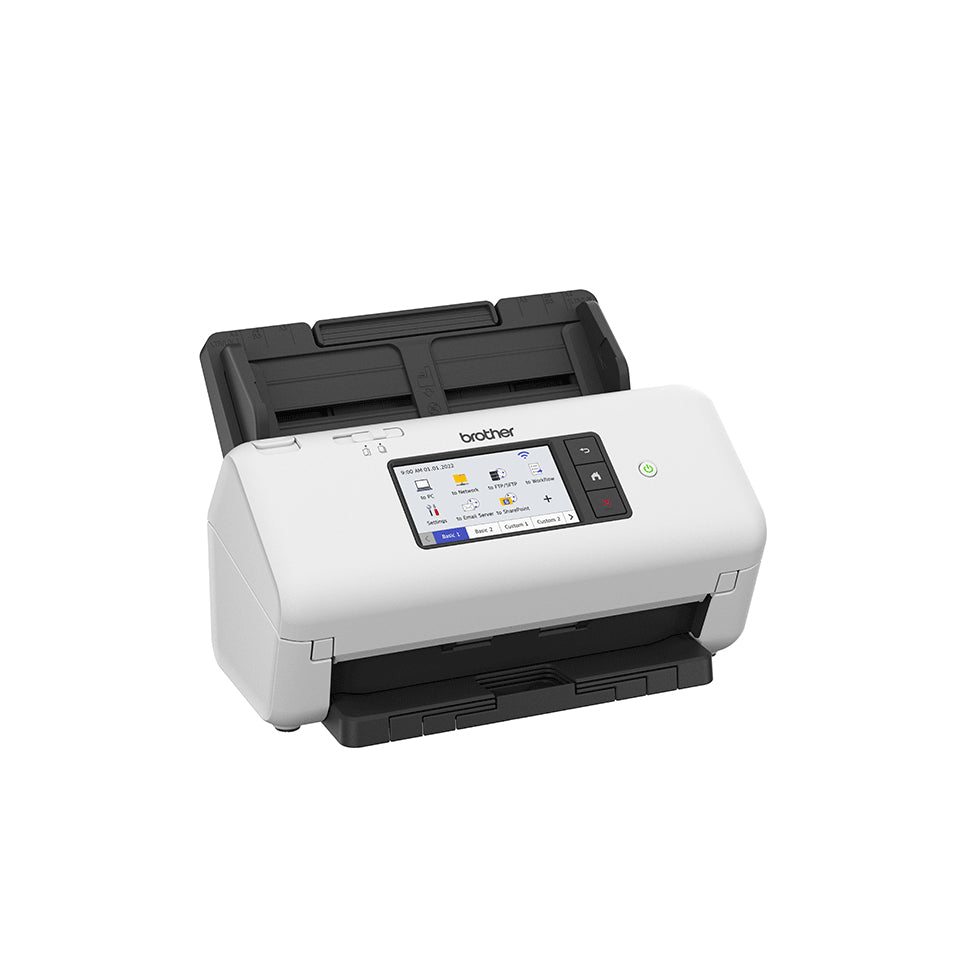 BROTHER ADS-4700W Professional Desktop Scanner for Business Workgroups (ADS4700W) - Cartouches Certifiees