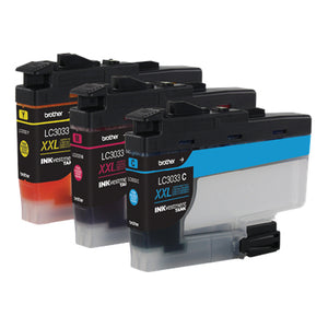 BROTHER LC30333PKS Color 3-Pack Original Inkjet Cartridge - Cartouches Certifiees