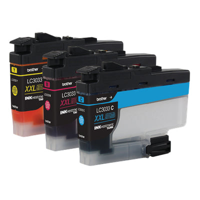 BROTHER LC30333PKS Color 3-Pack Original Inkjet Cartridge - Cartouches Certifiees