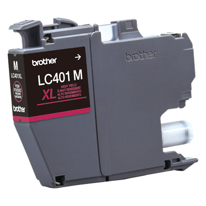 BROTHER LC401XLM Magenta Original Inkjet Cartridge - Cartouches Certifiees